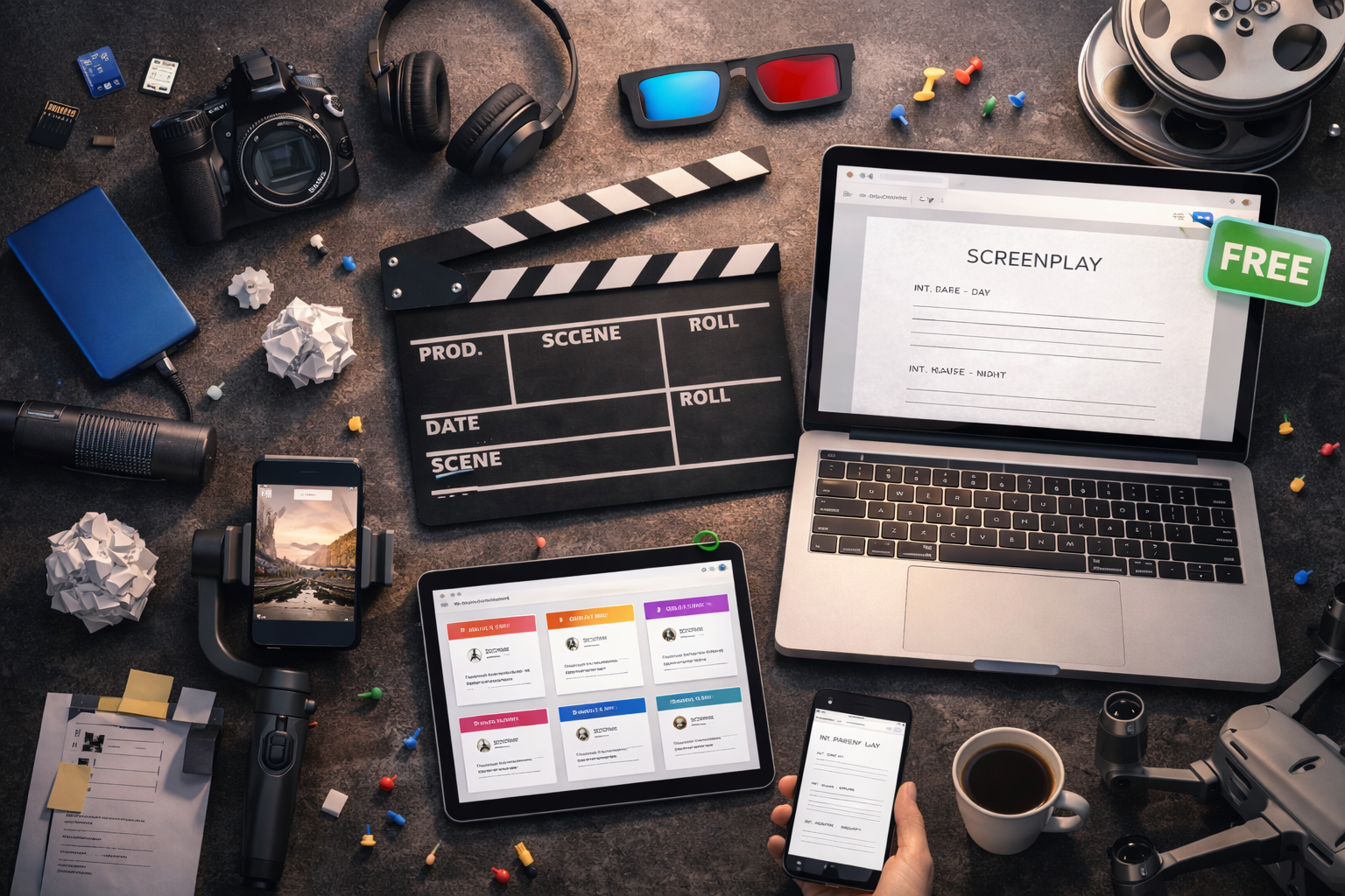 Kit de herramientas gratuito para el cineasta independiente en 2026.